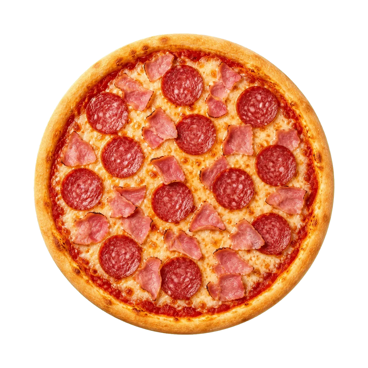 Pizza Prosciutto e Salami